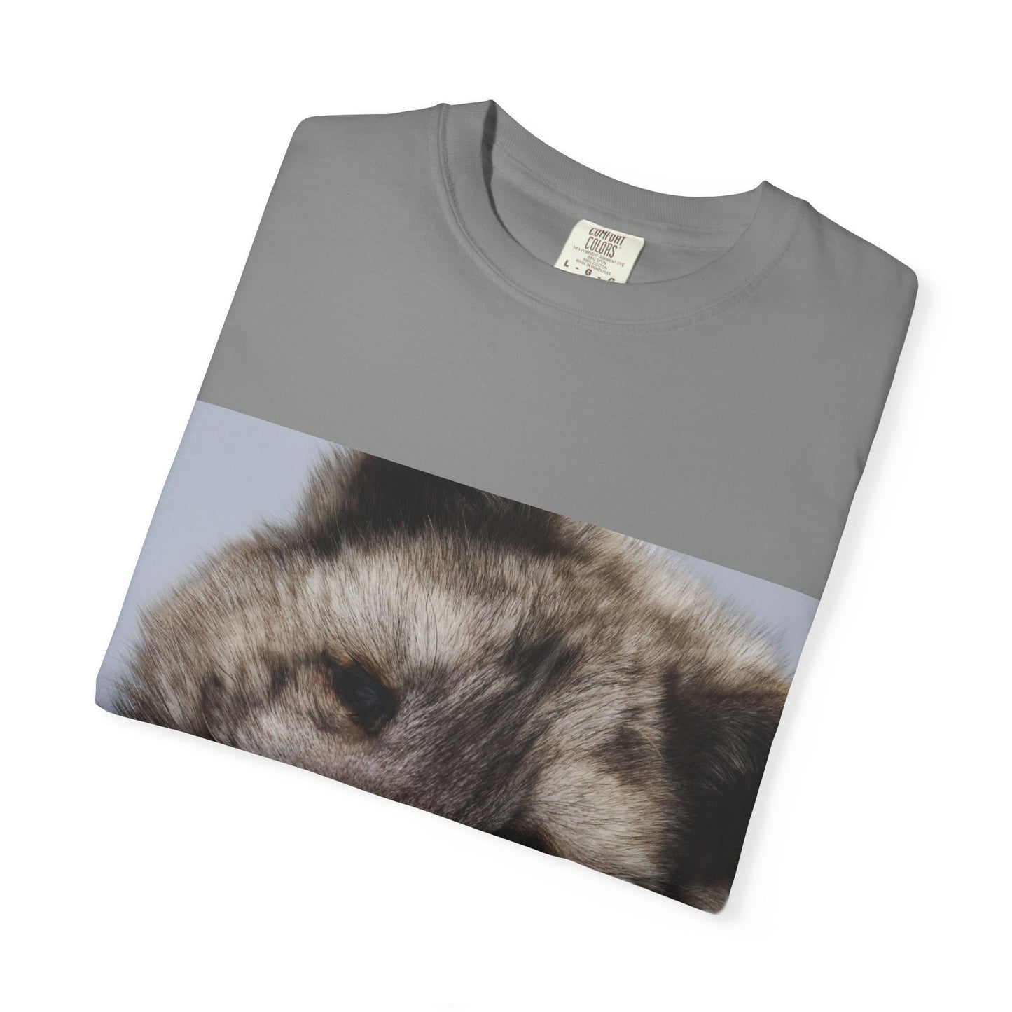 Arctic Tranquility: Serene Wildlife Portrait, Arctic Fox Close-Up Photographyphotography shirts