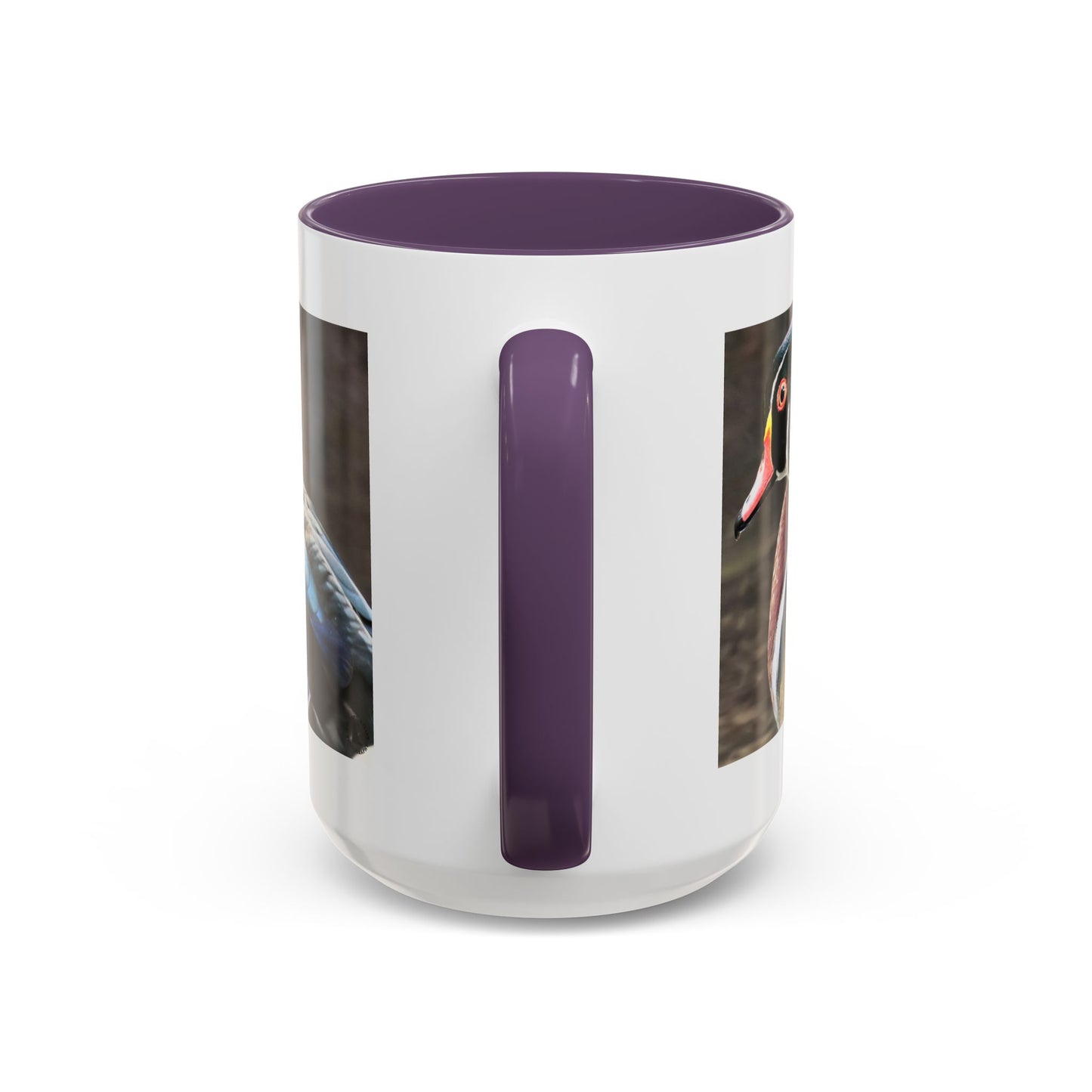 Wood Duck Accent Coffee Mug — Colorful Waterfowl Photo Mug (11/15 oz)