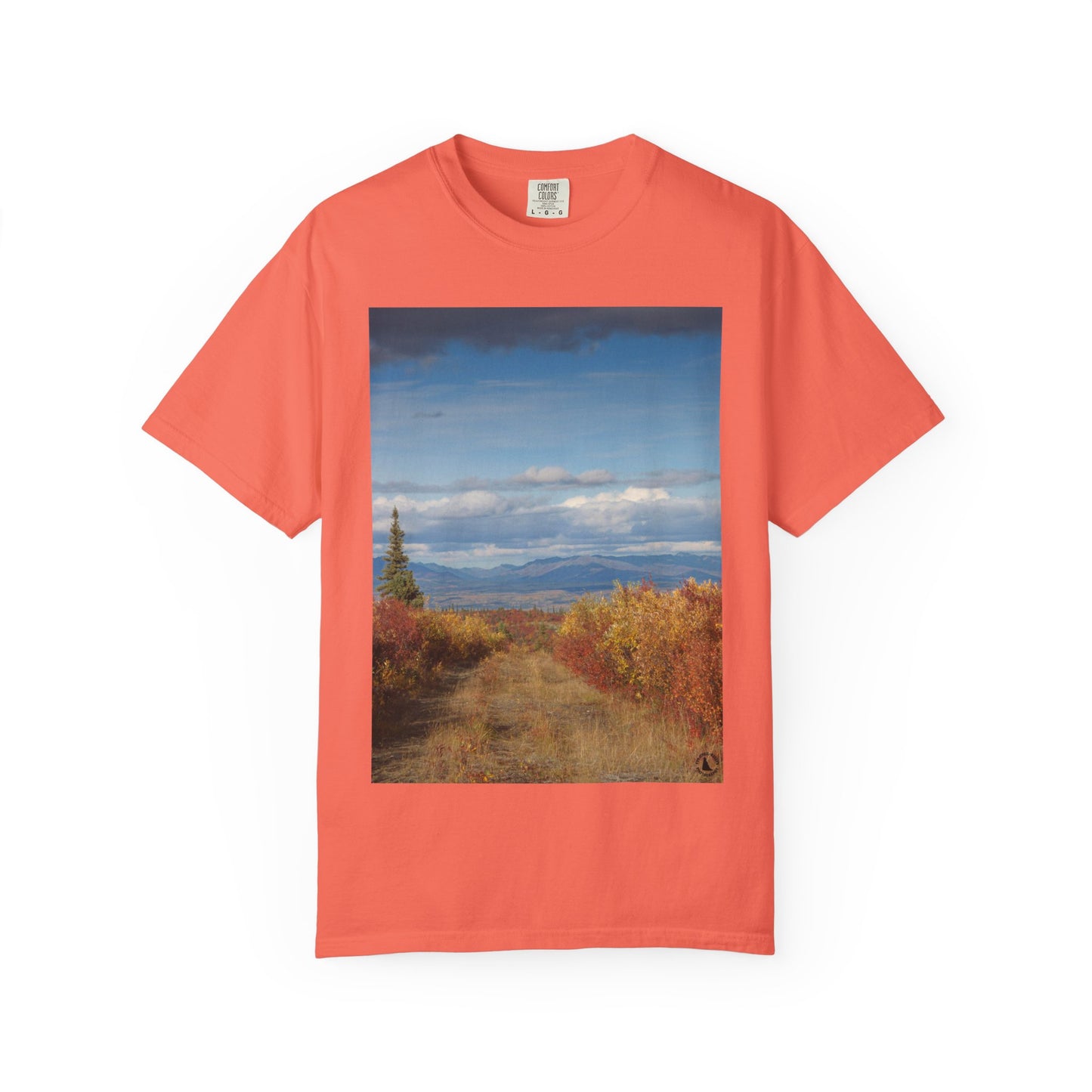 Autumn's Sentinel: Alaskan Fall Wilderness, Northern Landscape Photographyphotography shirts