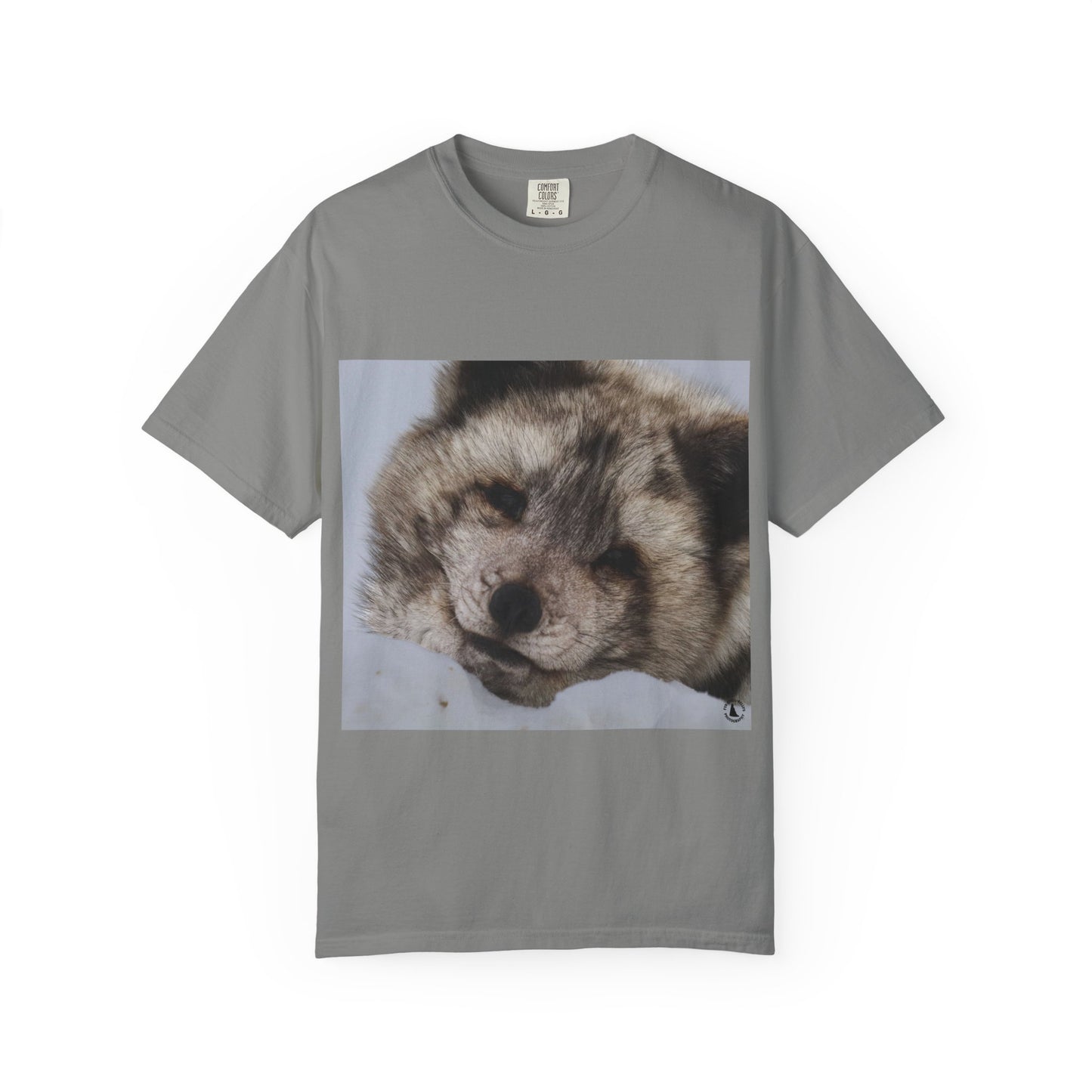 Arctic Tranquility: Serene Wildlife Portrait, Arctic Fox Close-Up Photographyphotography shirts