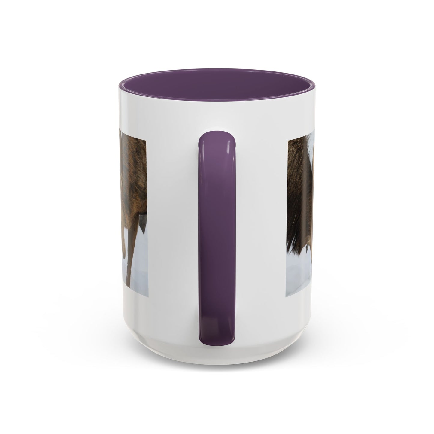 Deer Antler Clash Coffee Mug — Rustic Wildlife Accent Mug (11/15oz)