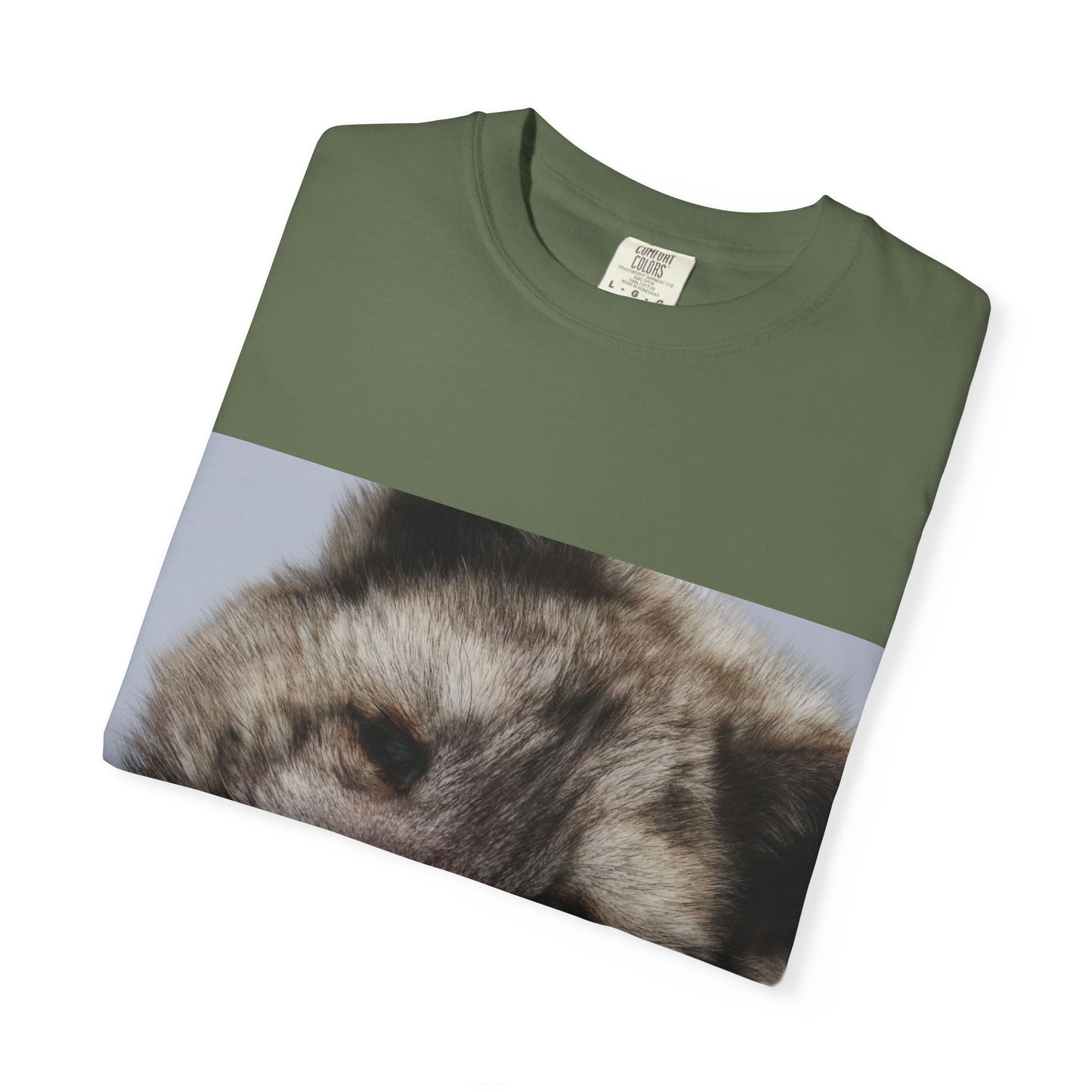 Arctic Tranquility: Serene Wildlife Portrait, Arctic Fox Close-Up Photographyphotography shirts