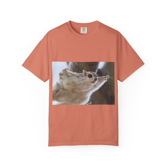 Aerial Grace: Woodland Glider, Nature's Acrobatphotography shirts