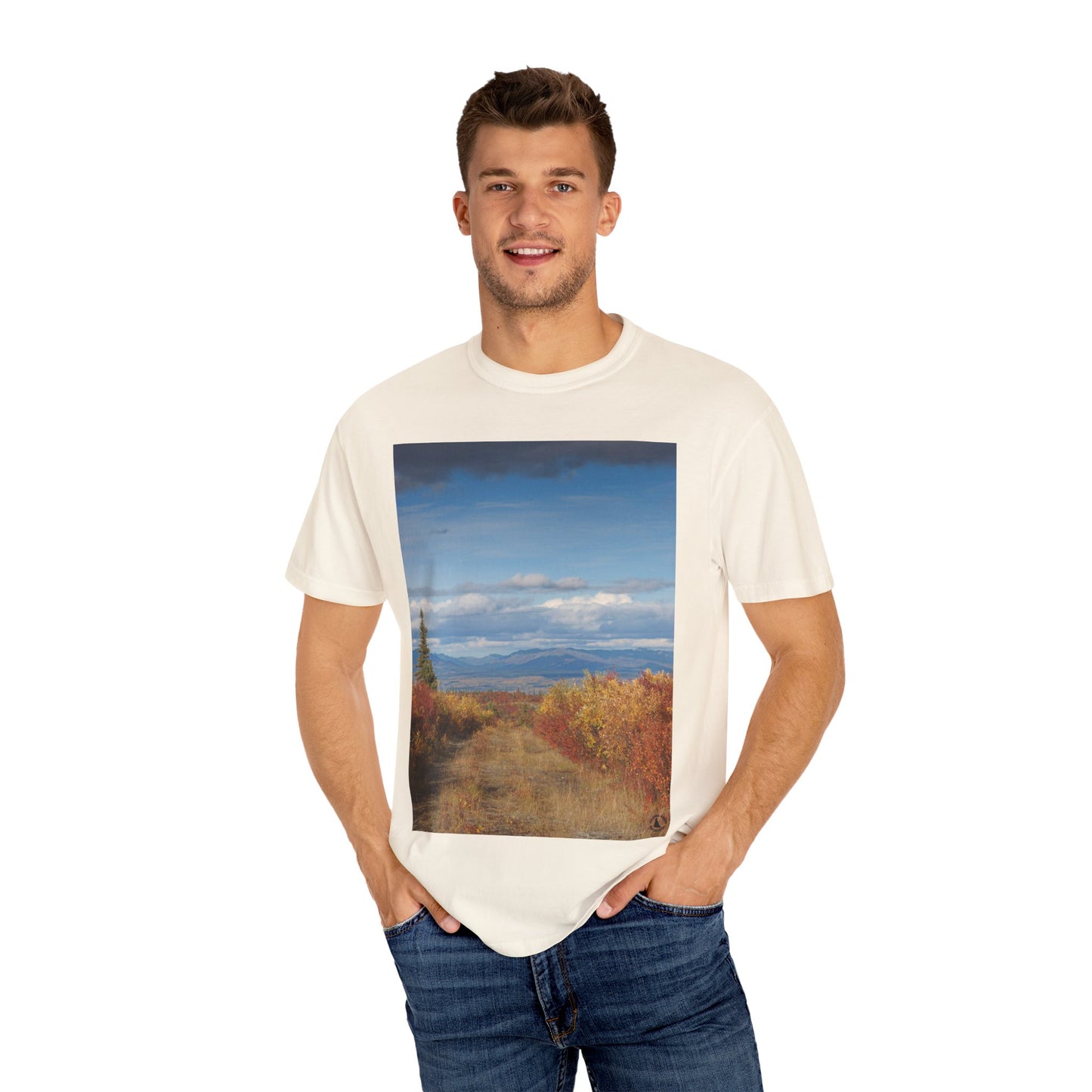 Autumn's Sentinel: Alaskan Fall Wilderness, Northern Landscape Photographyphotography shirts