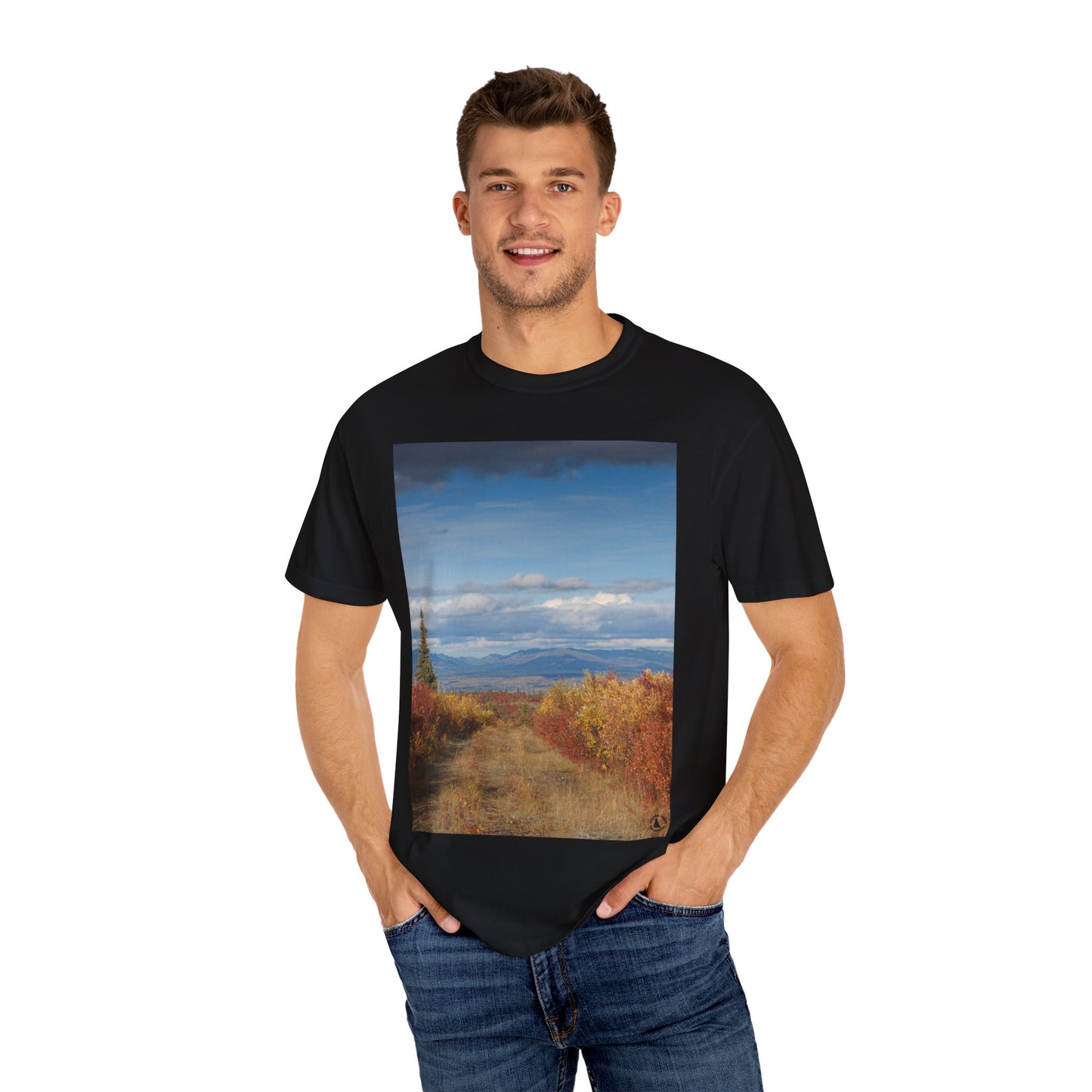 Autumn's Sentinel: Alaskan Fall Wilderness, Northern Landscape Photographyphotography shirts
