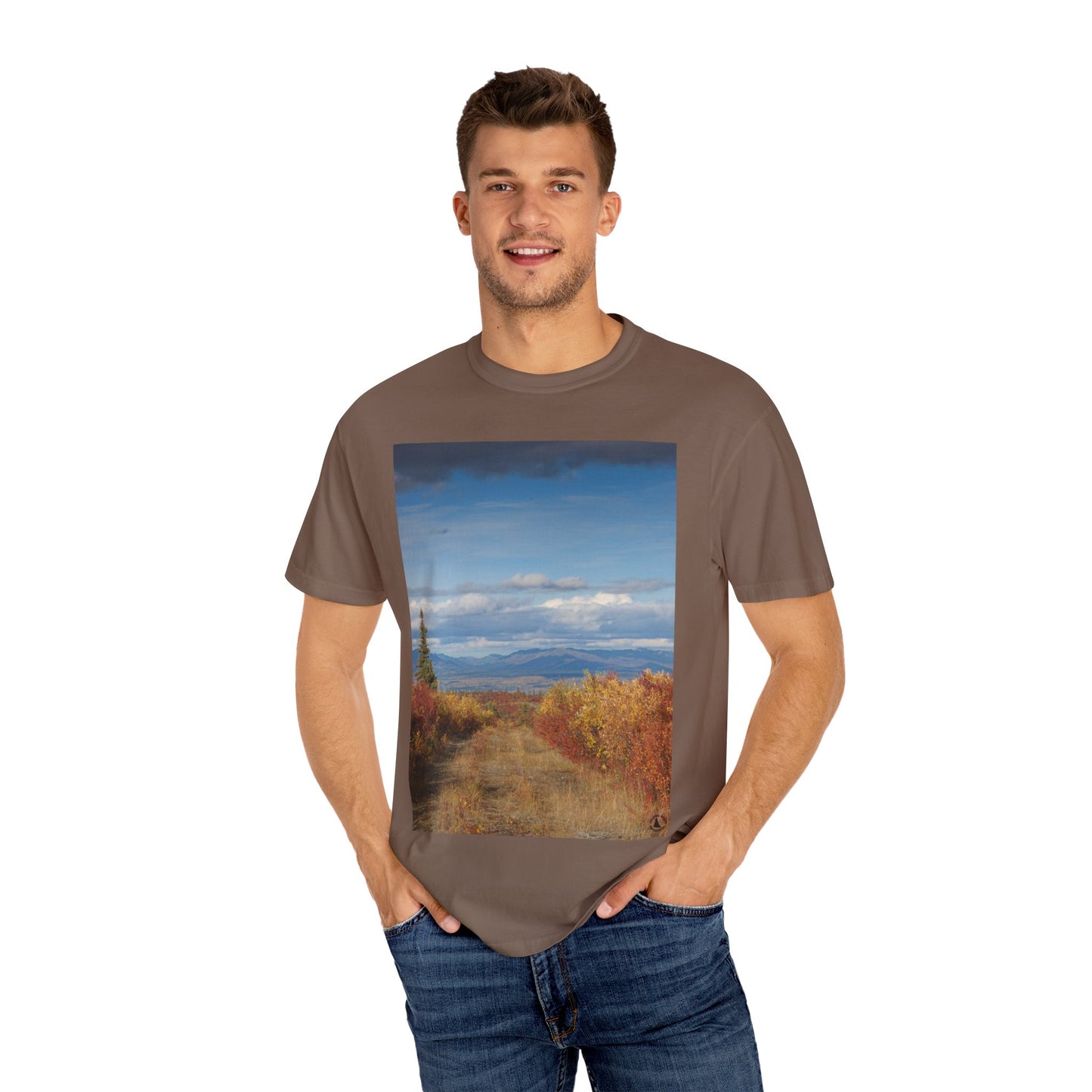 Autumn's Sentinel: Alaskan Fall Wilderness, Northern Landscape Photographyphotography shirts