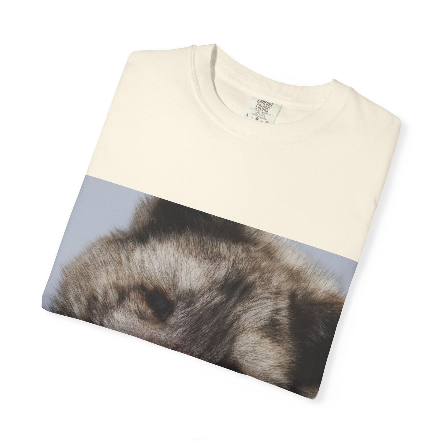 Arctic Tranquility: Serene Wildlife Portrait, Arctic Fox Close-Up Photographyphotography shirts