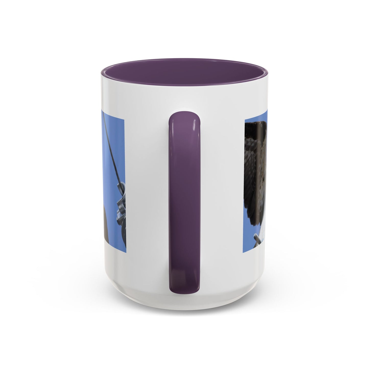 Osprey Photo Accent Coffee Mug – Wildlife Bird Photography Drinkware (11/15 oz)