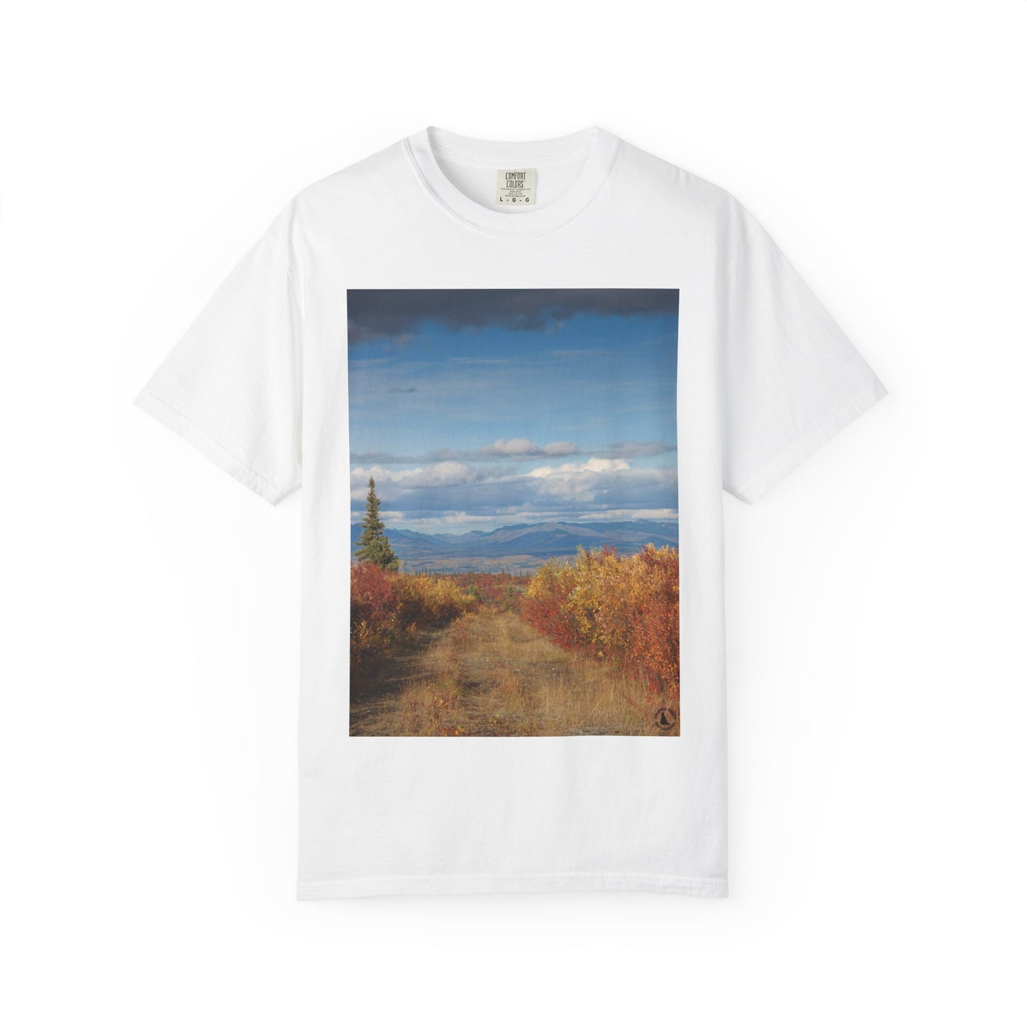 Autumn's Sentinel: Alaskan Fall Wilderness, Northern Landscape Photographyphotography shirts