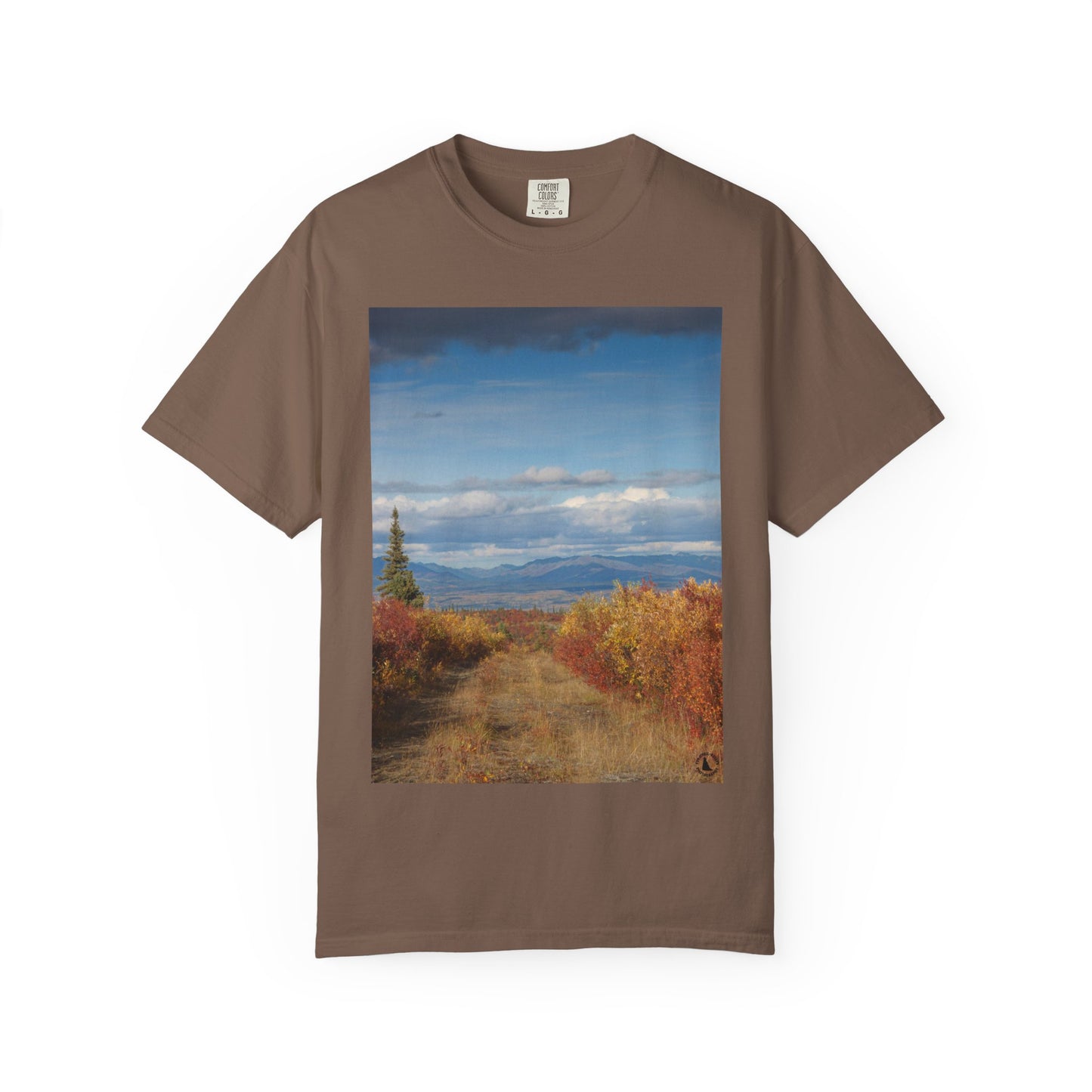 Autumn's Sentinel: Alaskan Fall Wilderness, Northern Landscape Photographyphotography shirts