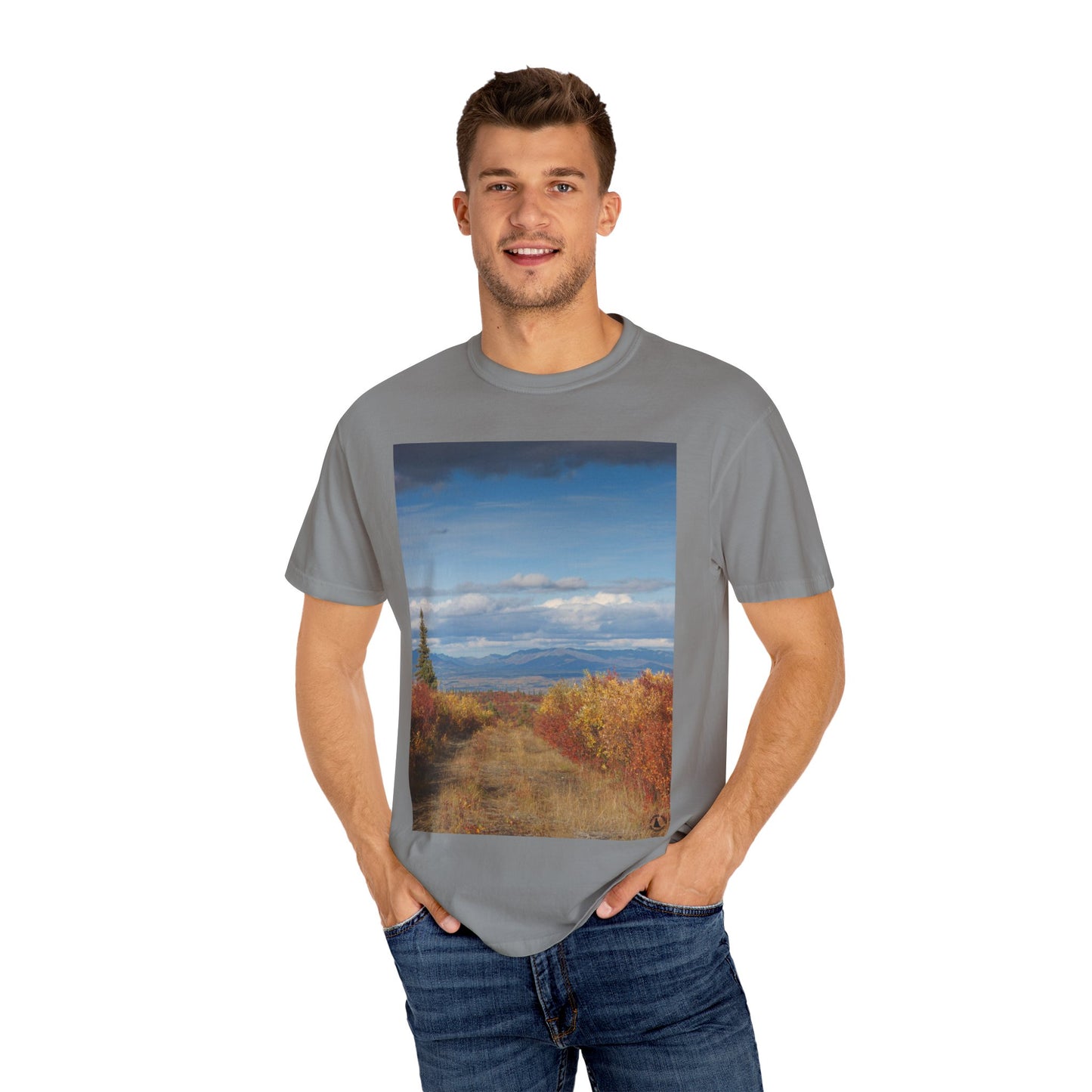 Autumn's Sentinel: Alaskan Fall Wilderness, Northern Landscape Photographyphotography shirts