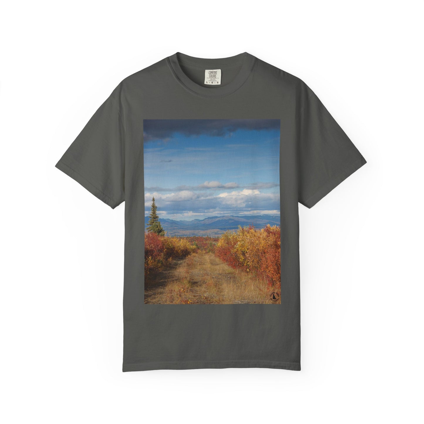 Autumn's Sentinel: Alaskan Fall Wilderness, Northern Landscape Photographyphotography shirts