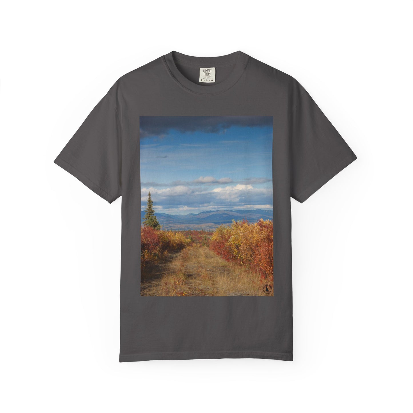 Autumn's Sentinel: Alaskan Fall Wilderness, Northern Landscape Photographyphotography shirts