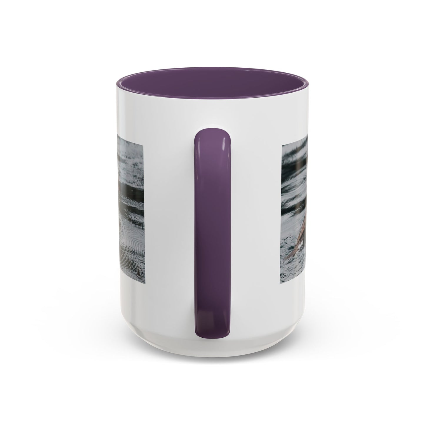 Goldeneye Duck Photo Accent Coffee Mug — Wildlife Nature Lover Gift (11/15 oz)