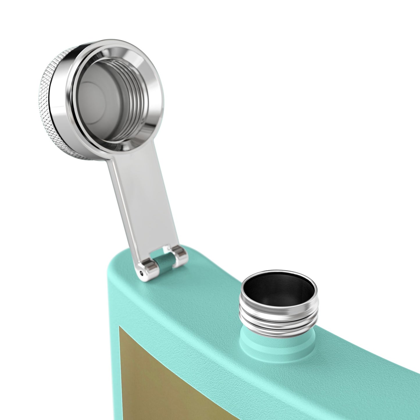 6oz Bluebird Stainless Steel Flask — Nature Photo Pocket Hip Flask