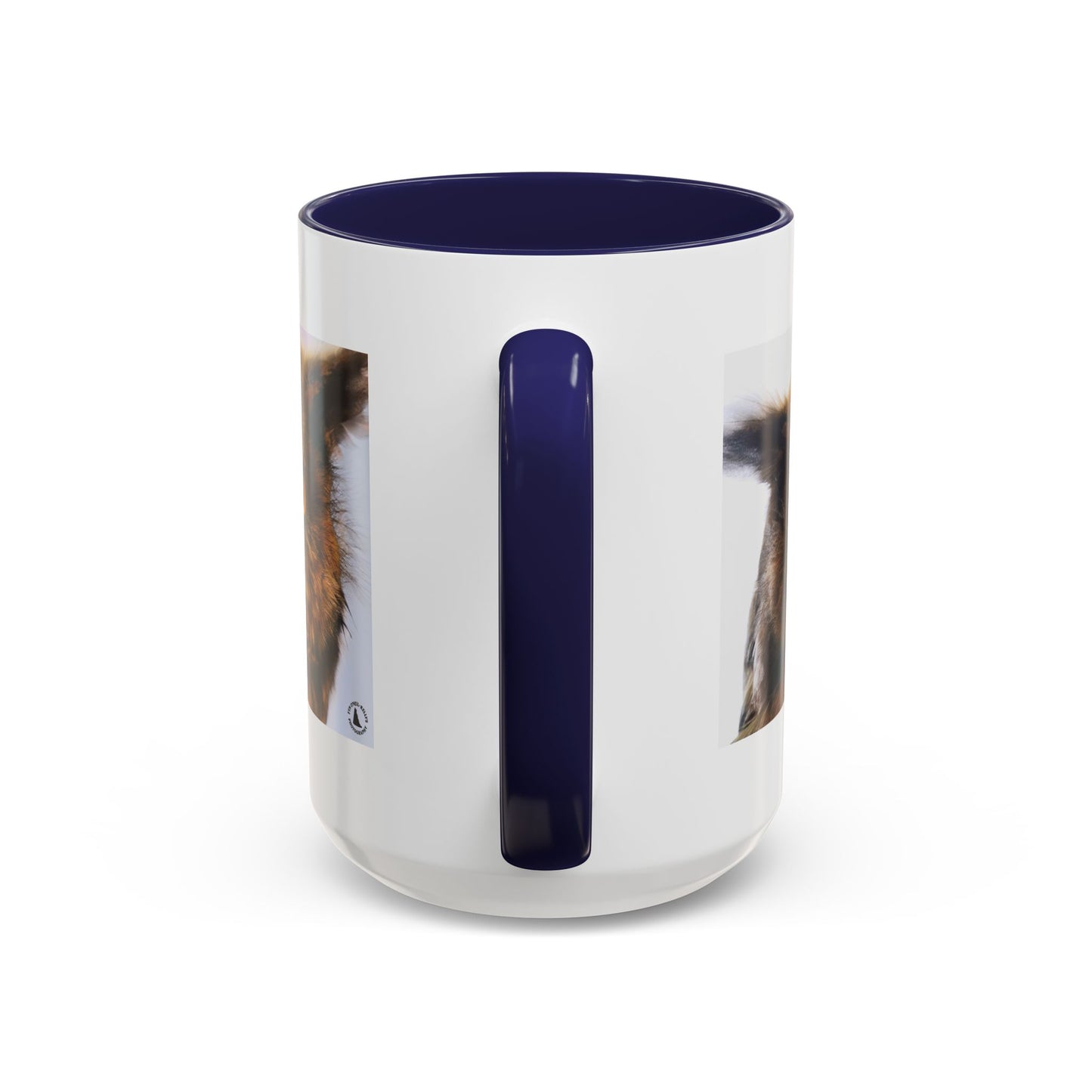 Owl Accent Coffee Mug – Realistic Great Horned Owl Photo (11/15 oz)