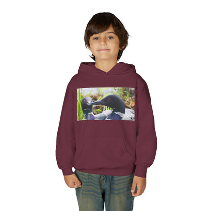 Youth Hoodie — Realistic Waterfowl Duck Photo Print