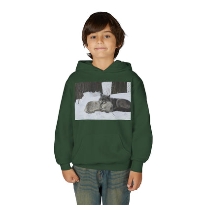 Youth Heavy Blend Hooded Sweatshirt