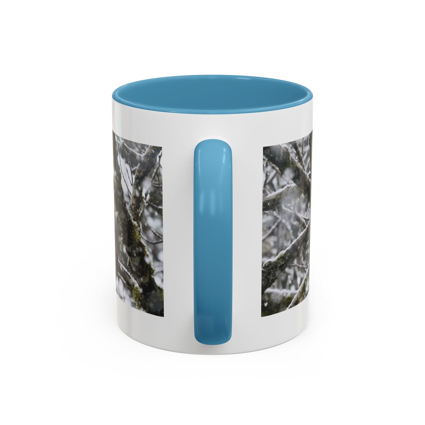 Bald Eagle Winter Photo Coffee Mug — 11/15oz Accent Mug