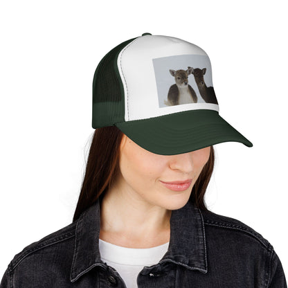 Cute Fawn Trucker Hat – Baby Deer Photo Cap