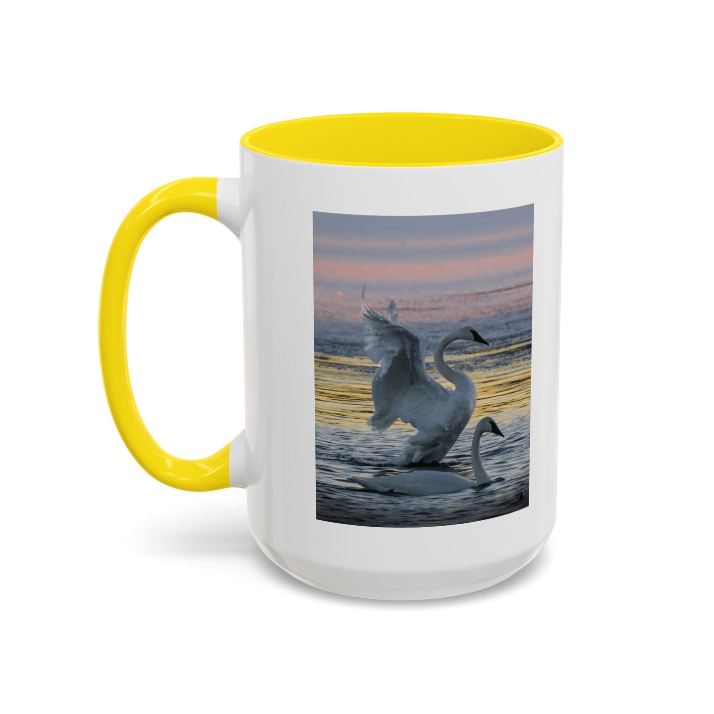 Swan Sunset Coffee Mug — Accent 11/15oz