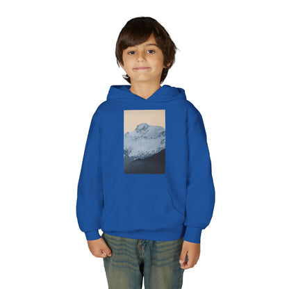 Mountain Mist Youth Hoodie – Snow Peak Graphic Pullover