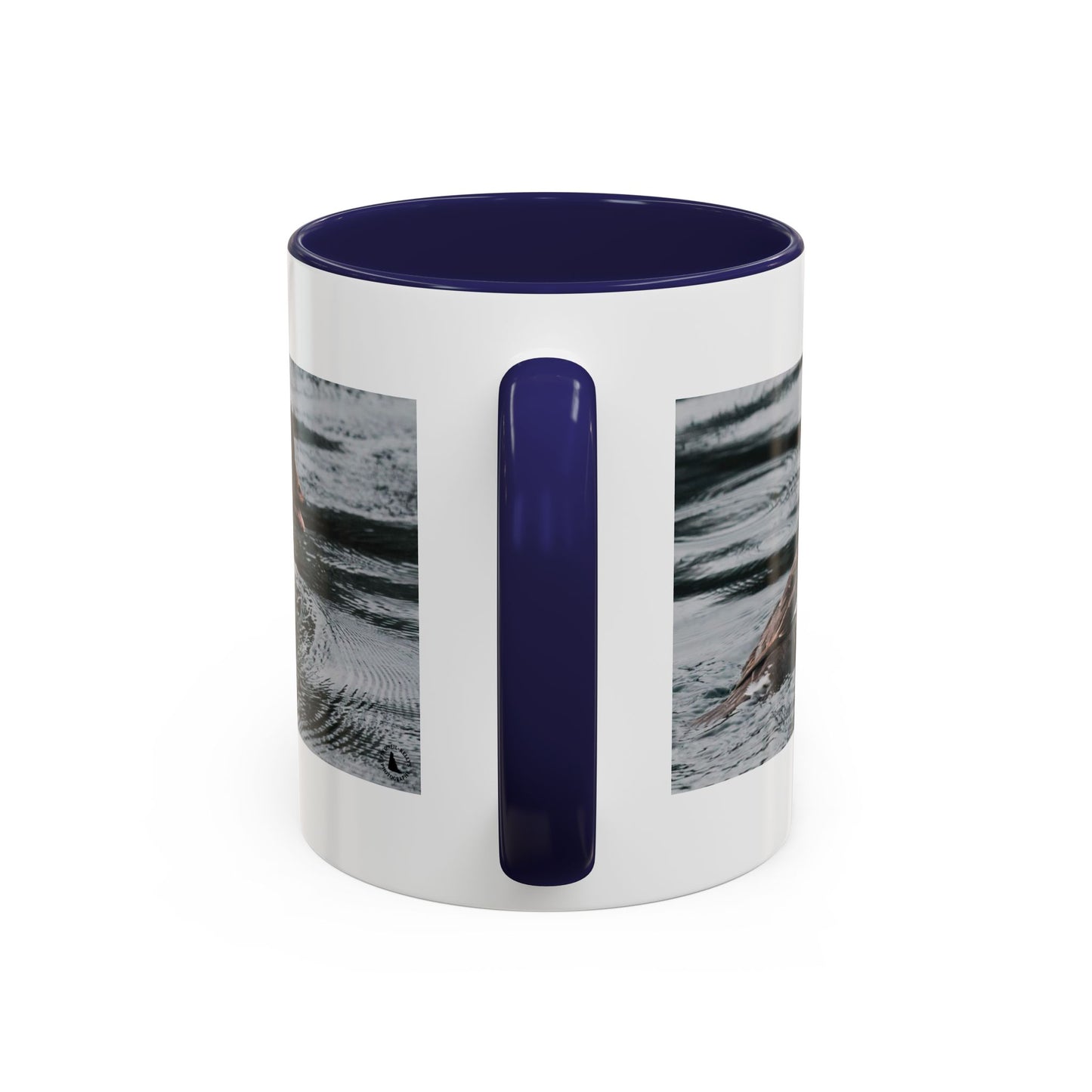 Goldeneye Duck Photo Accent Coffee Mug — Wildlife Nature Lover Gift (11/15 oz)
