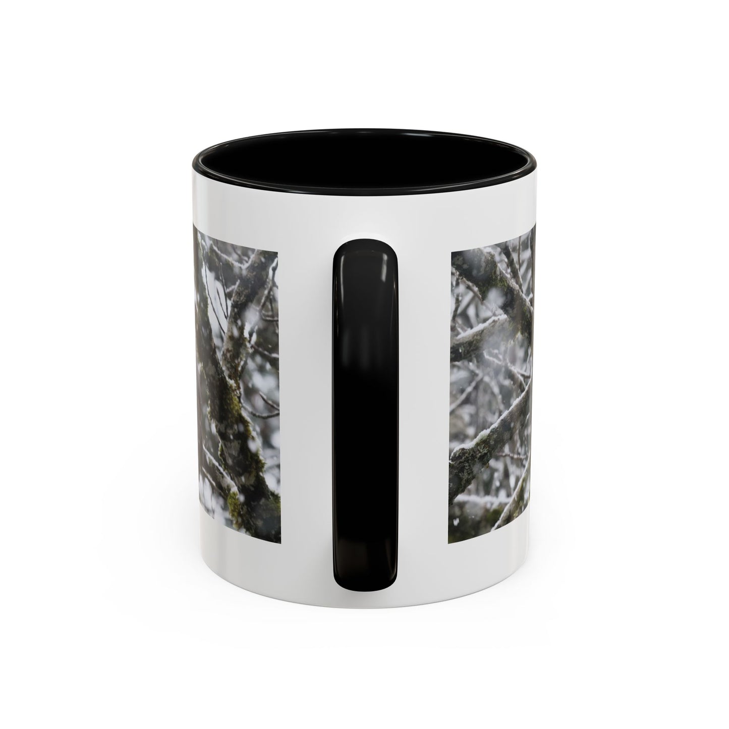 Bald Eagle Winter Photo Coffee Mug — 11/15oz Accent Mug