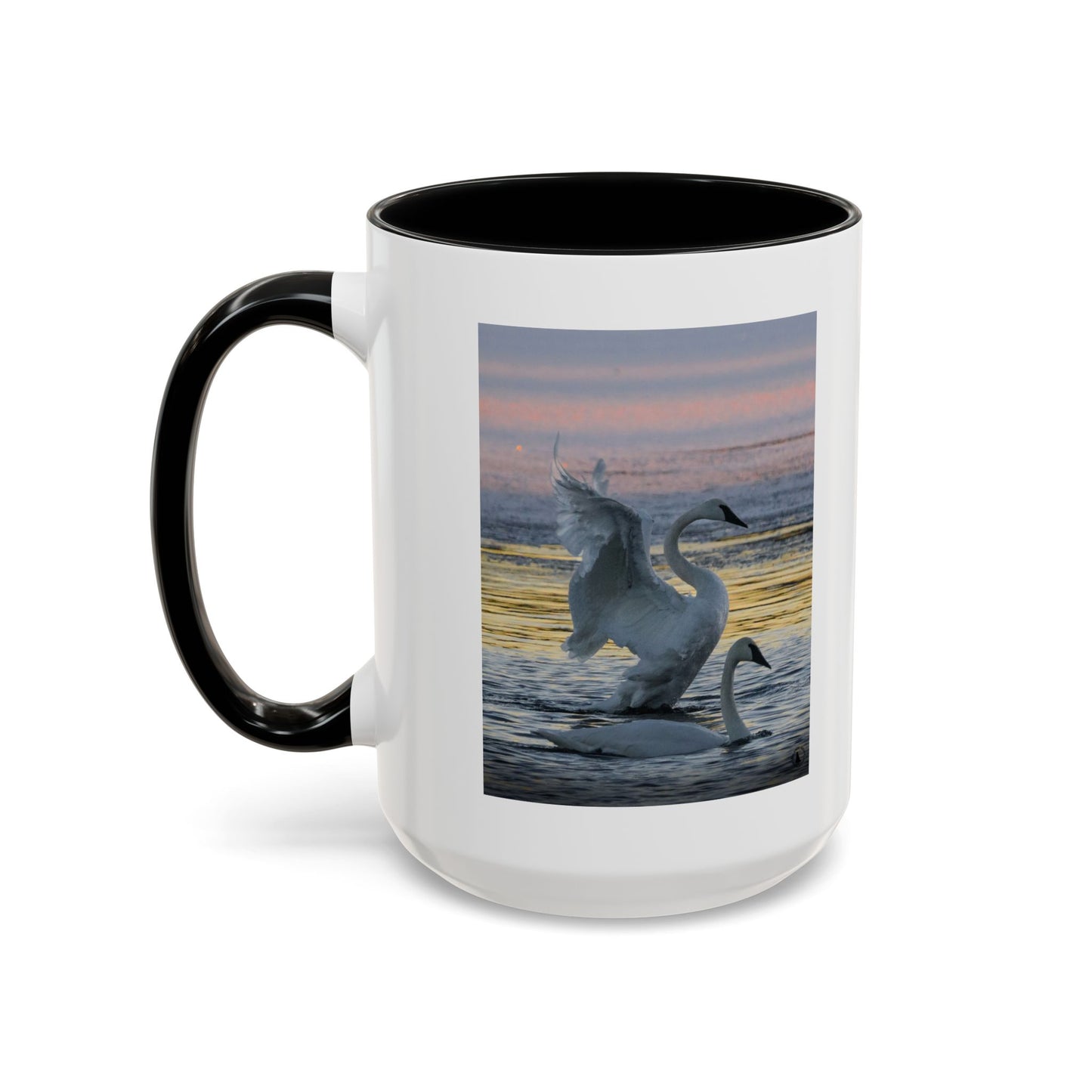 Swan Sunset Coffee Mug — Accent 11/15oz