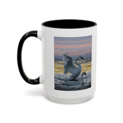 Swan Sunset Coffee Mug — Accent 11/15oz