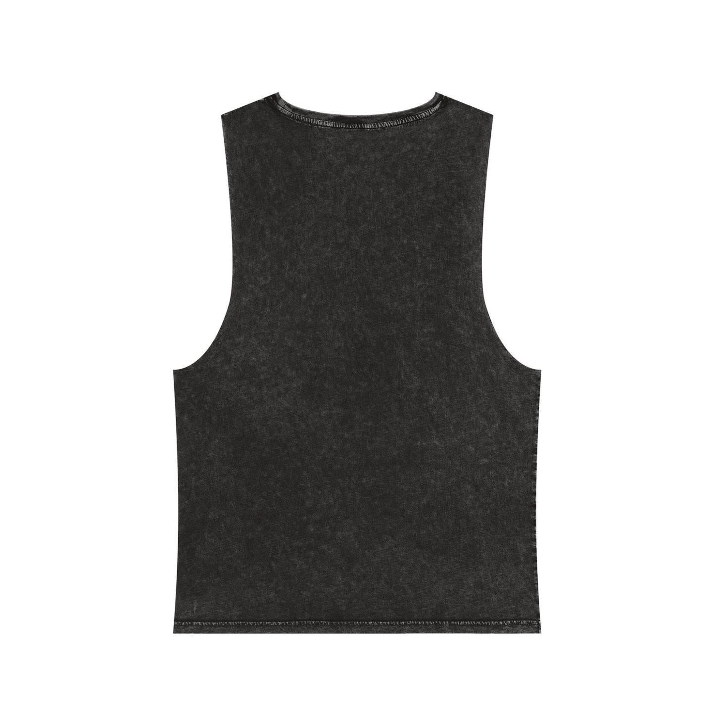 Arctic Fox Sleeping Photo Tank Top — Vintage Stonewash Sleeveless Tee