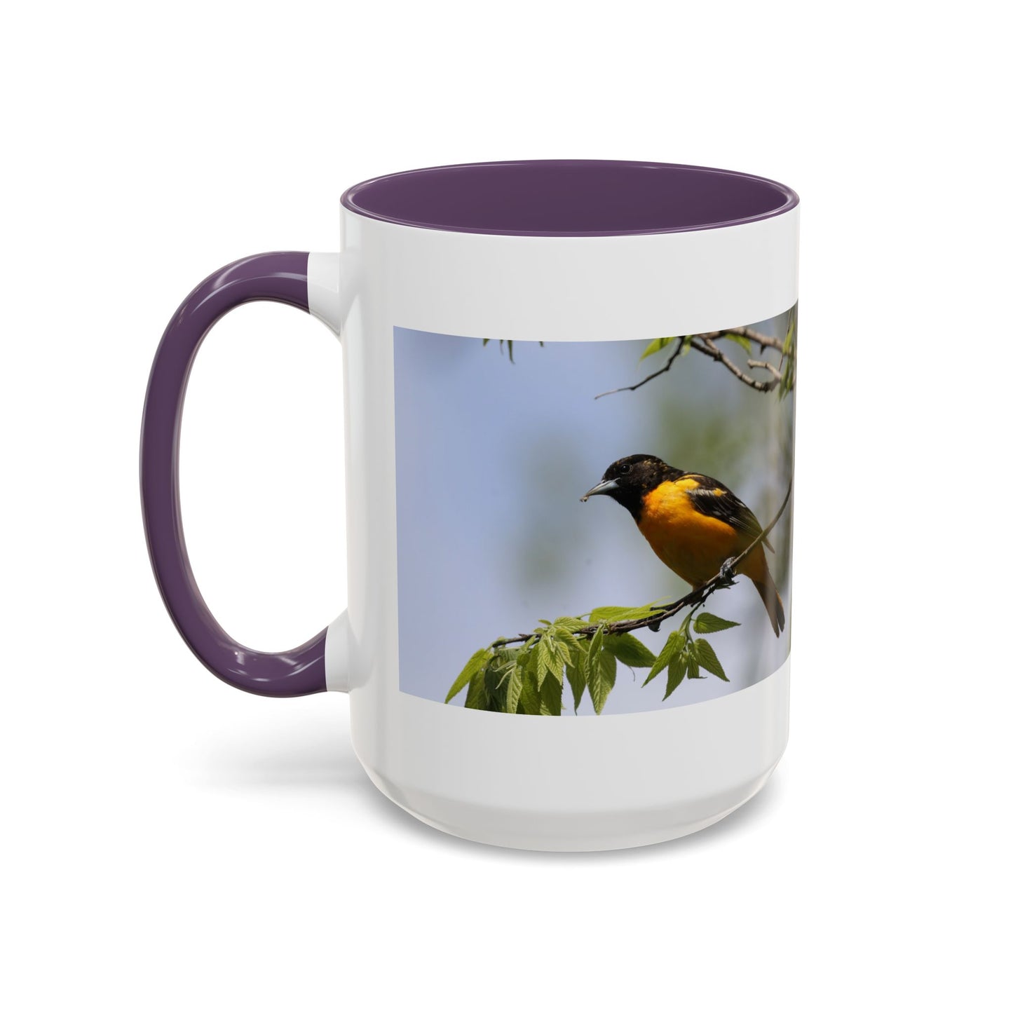 Baltimore Oriole Coffee Mug — Birdwatching Accent Mug (11/15oz)