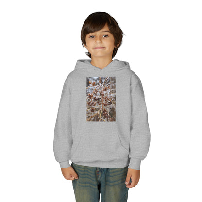 Youth Hoodie — Frosted Winter Berries Photo Print