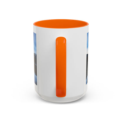 Mountain Lake Accent Coffee Mug — Scenic Wilderness Photo Travel Gift (11/15oz)