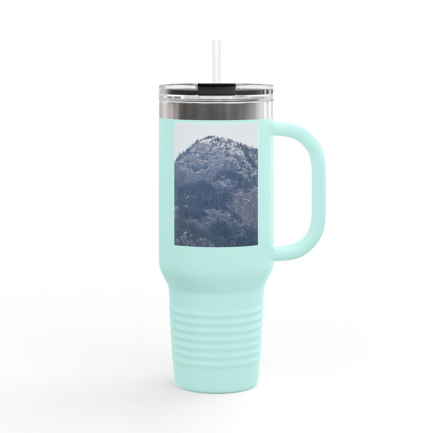 40oz Insulated Travel Mug – Mountain Photo Stainless Steel Tumbler