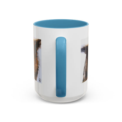 Owl Accent Coffee Mug – Realistic Great Horned Owl Photo (11/15 oz)