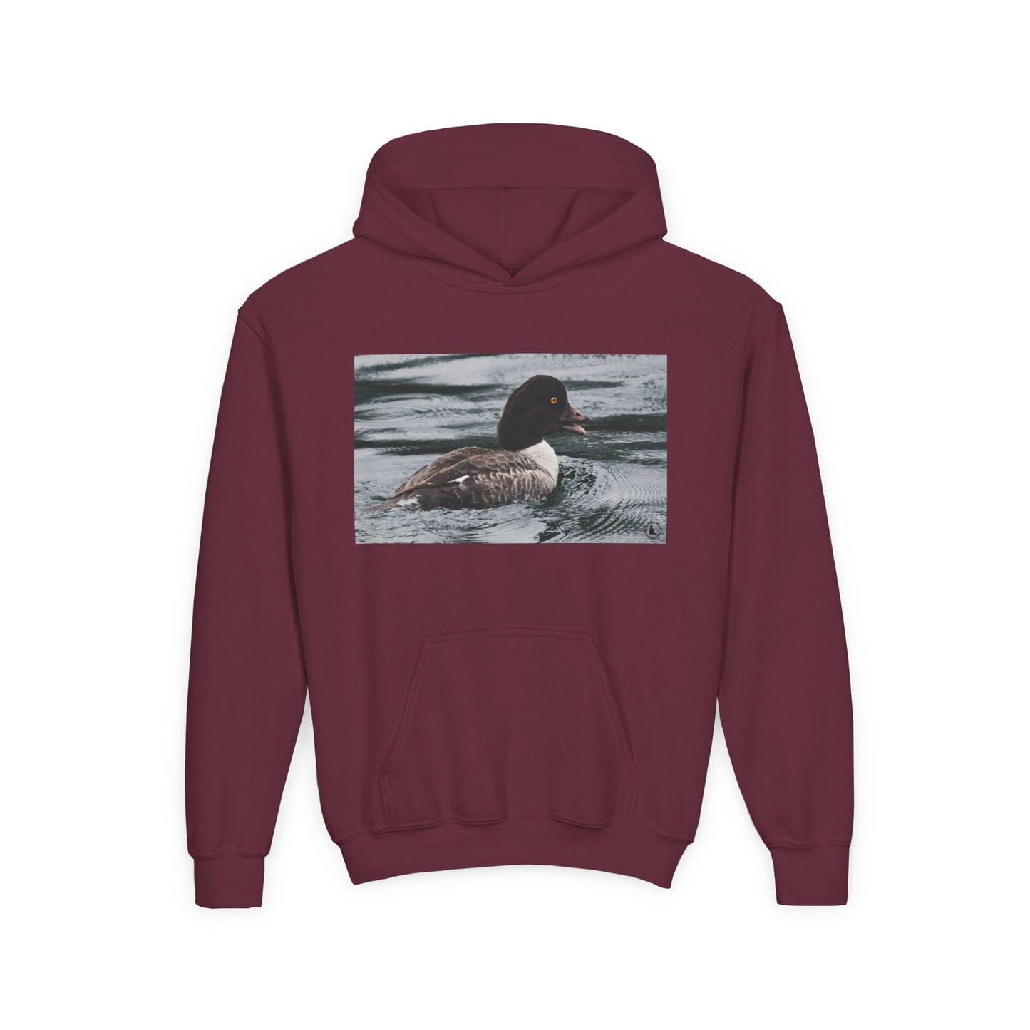 Kids Duck Photo Hoodie – Cozy Wildlife Pullover for Children
