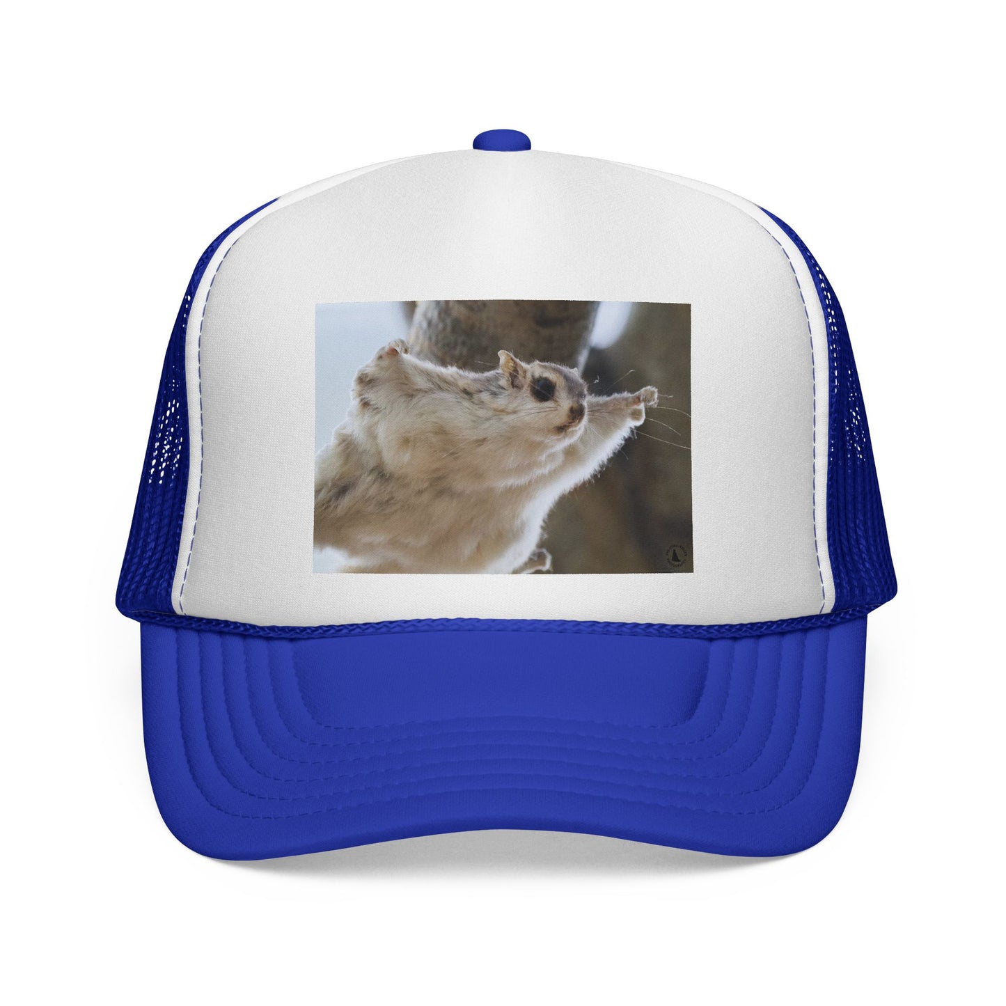 Squirrel Photo Trucker Cap - Cute Wildlife Snapback Hat