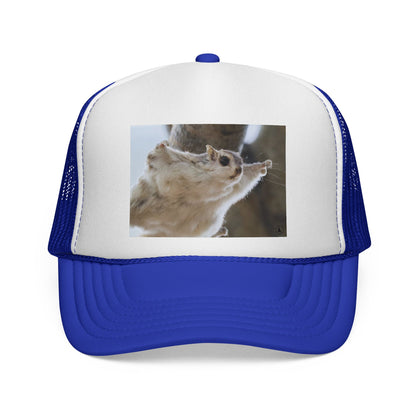 Squirrel Photo Trucker Cap - Cute Wildlife Snapback Hat