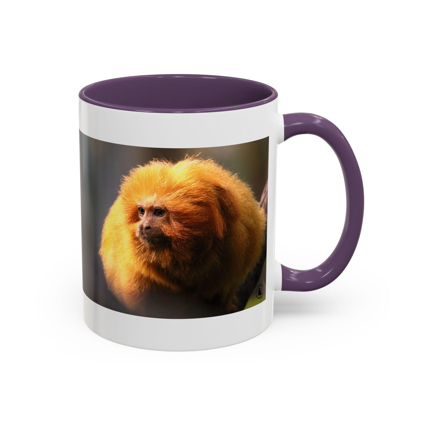 Golden Lion Tamarin Coffee Mug — Cute Exotic Monkey Accent Mug (11/15oz)