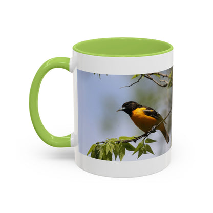 Baltimore Oriole Coffee Mug — Birdwatching Accent Mug (11/15oz)