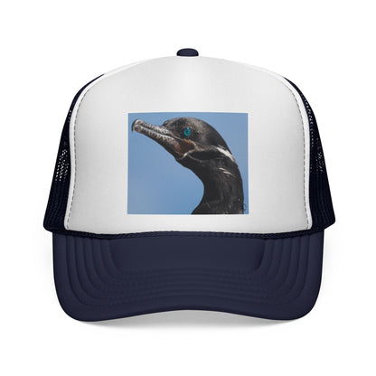 Cormorant Photo Trucker Cap – Coastal Birdwatcher Hat