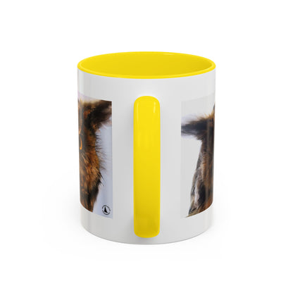 Owl Accent Coffee Mug – Realistic Great Horned Owl Photo (11/15 oz)