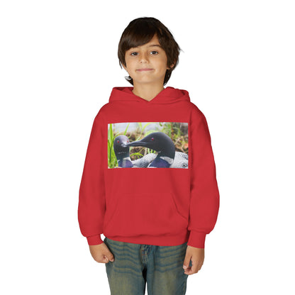 Youth Hoodie — Realistic Waterfowl Duck Photo Print