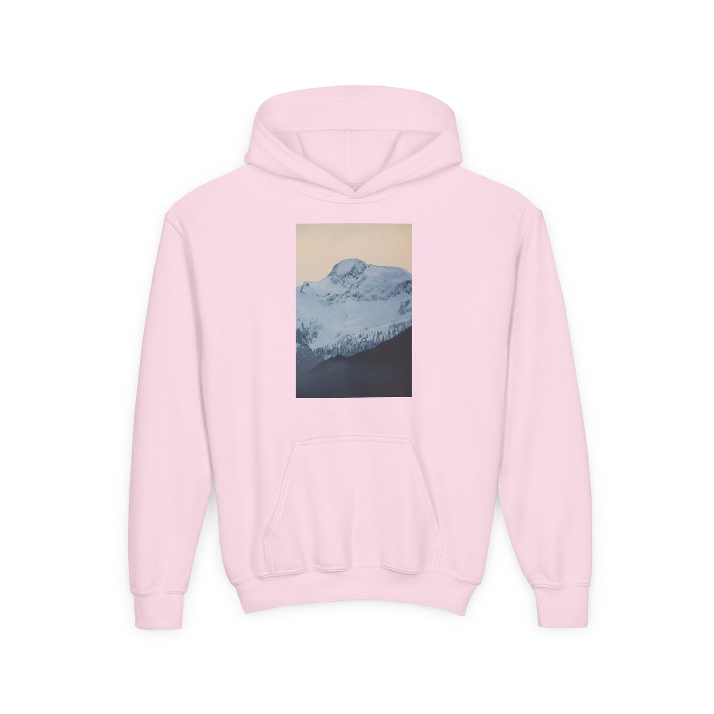 Mountain Mist Youth Hoodie – Snow Peak Graphic Pullover