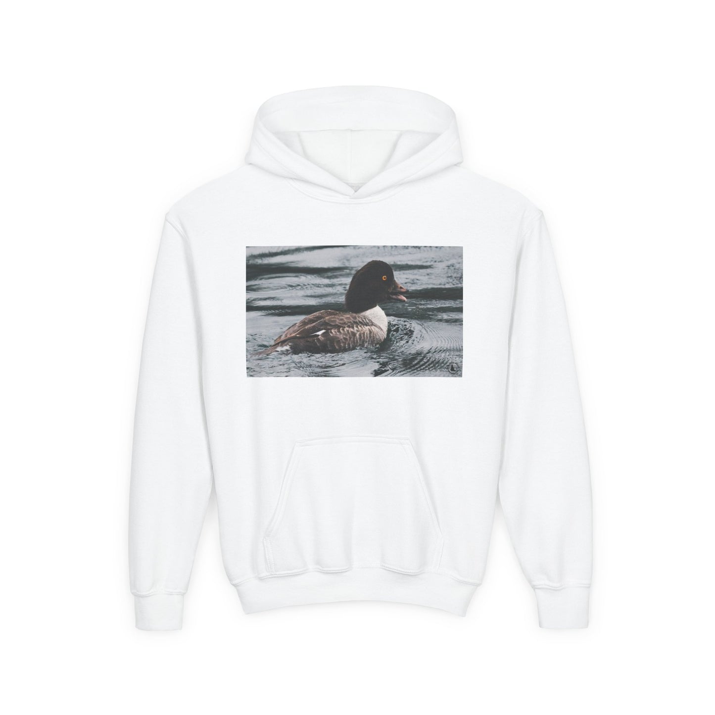 Kids Duck Photo Hoodie – Cozy Wildlife Pullover for Children