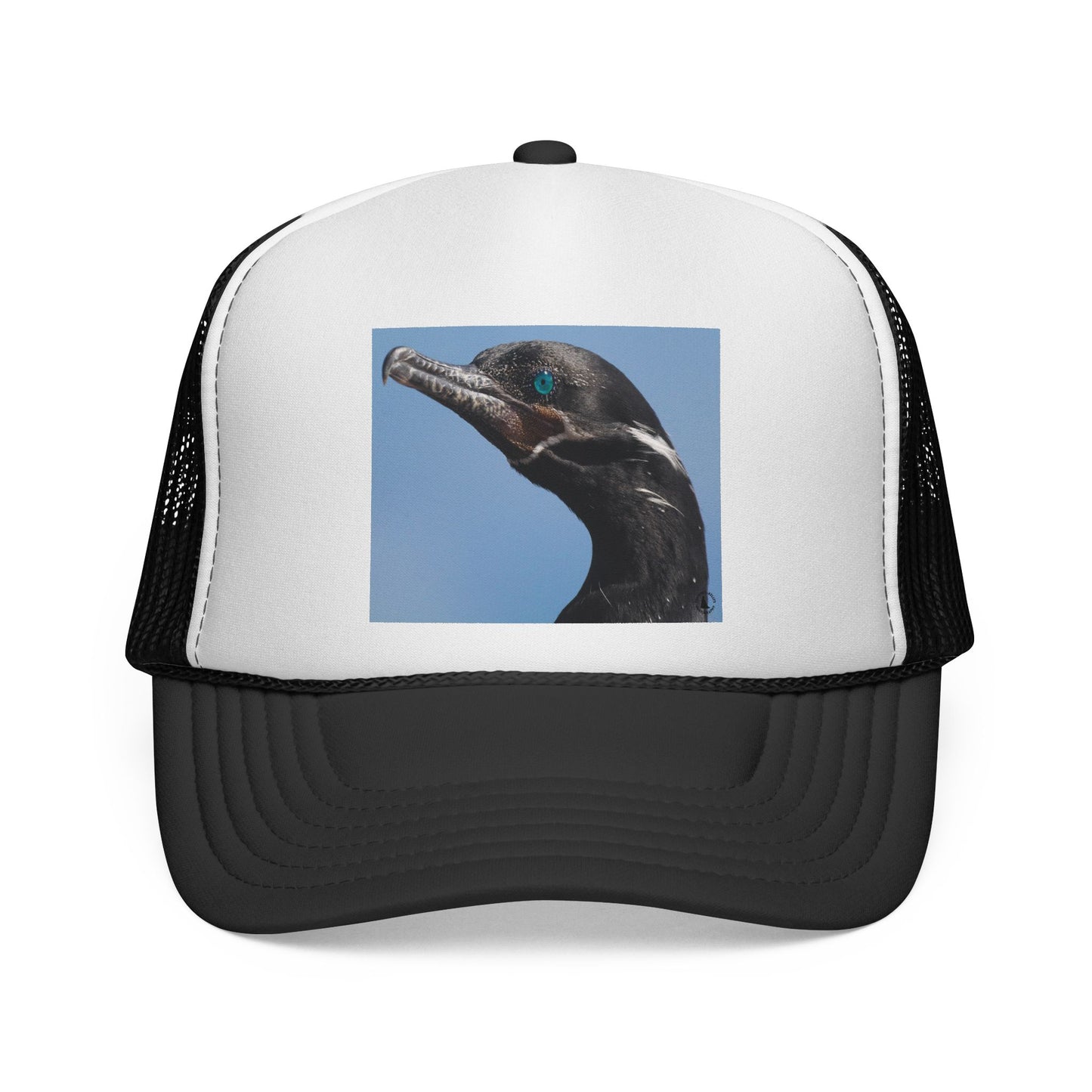 Cormorant Photo Trucker Cap – Coastal Birdwatcher Hat