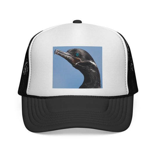 Cormorant Photo Trucker Cap – Coastal Birdwatcher Hat