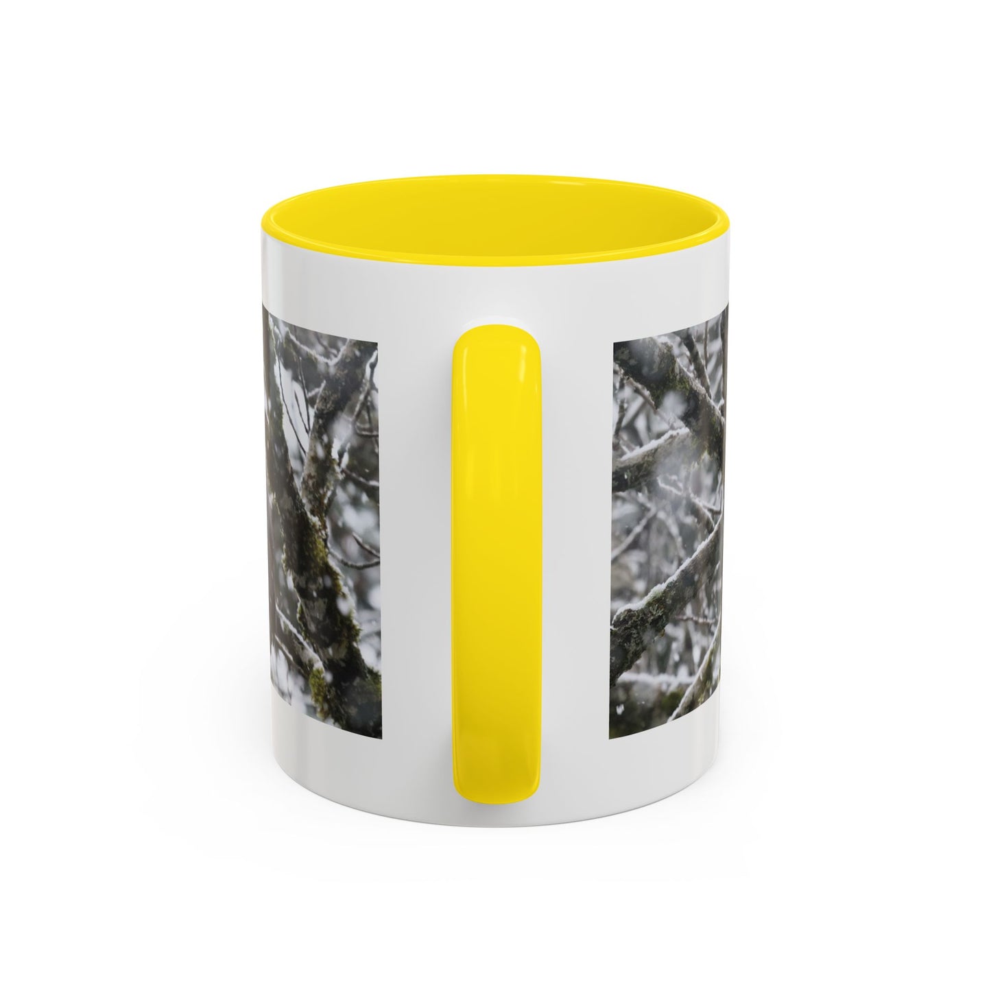 Bald Eagle Winter Photo Coffee Mug — 11/15oz Accent Mug