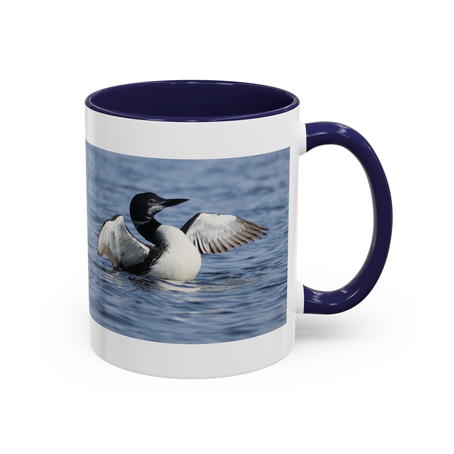 Loon Lake Accent Coffee Mug — Wildlife Photography Bird Mug (11/15oz)